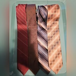 Designer Tie Collection - Set of 4 Excellent condition.